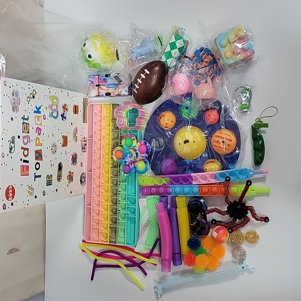 TOY Fidget VARIETY PACK 47 pieces x2, New